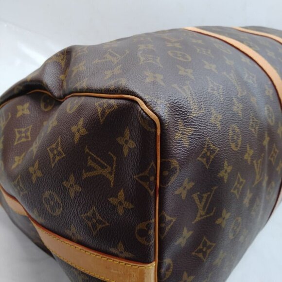 100% Authentic Louis Vuitton Keepall Bandouliere 55 Monogram Travel Bag #MN899 - Picture 7 of 9